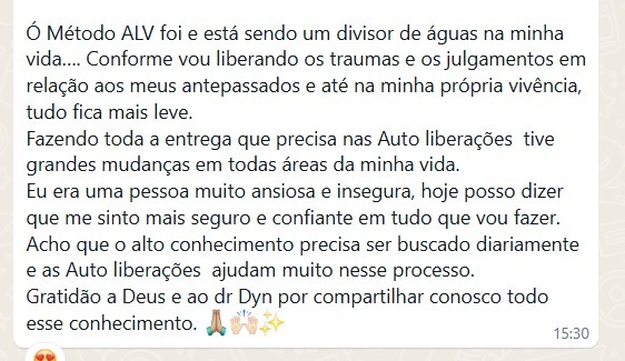 Depoimento de cliente 2 sobre a sessão com Dr. Dhin