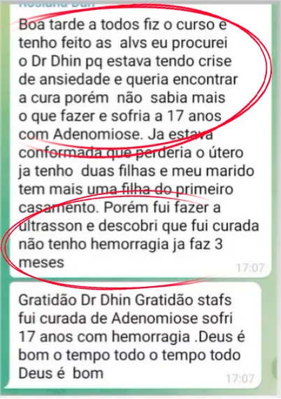 Depoimento 1 de aluno do Método ALV