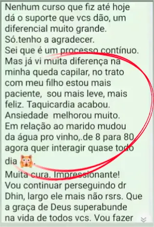 Depoimento 5 de aluno do Método ALV